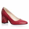 Catinca Shoes R12 RSR pantofi piele naturala rosu