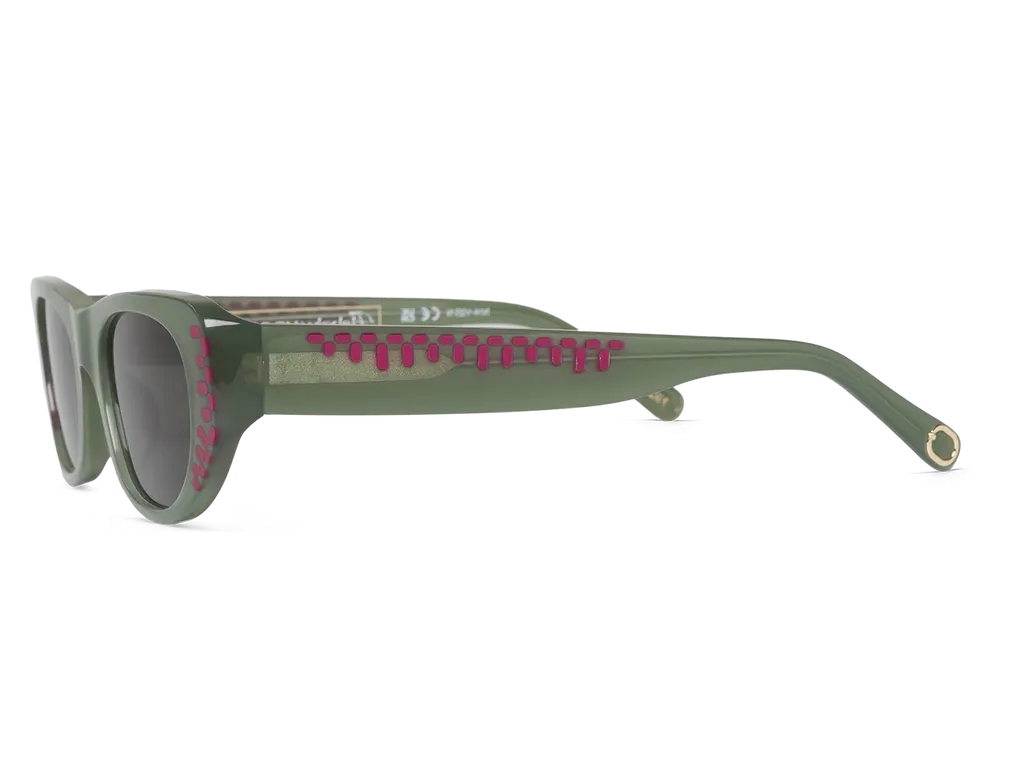 Flagelus Guyam Crusoe Green ochelari de soare
