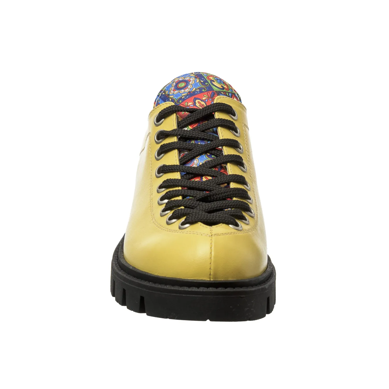 Catinca Shoes X2 GBM3D pantofi dama galbeni piele naturala