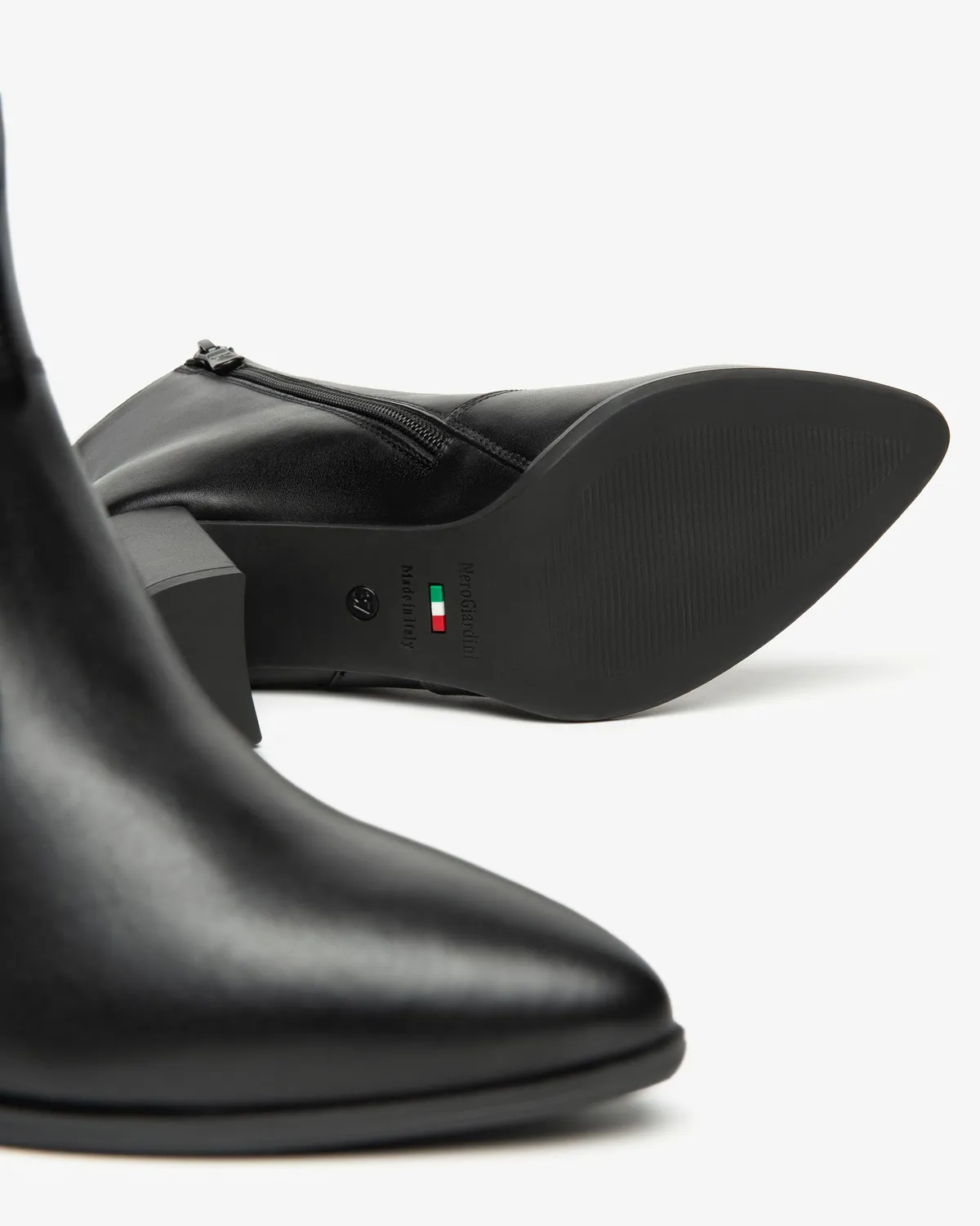 NeroGiardini botine dama piele toamna-iarna elegante