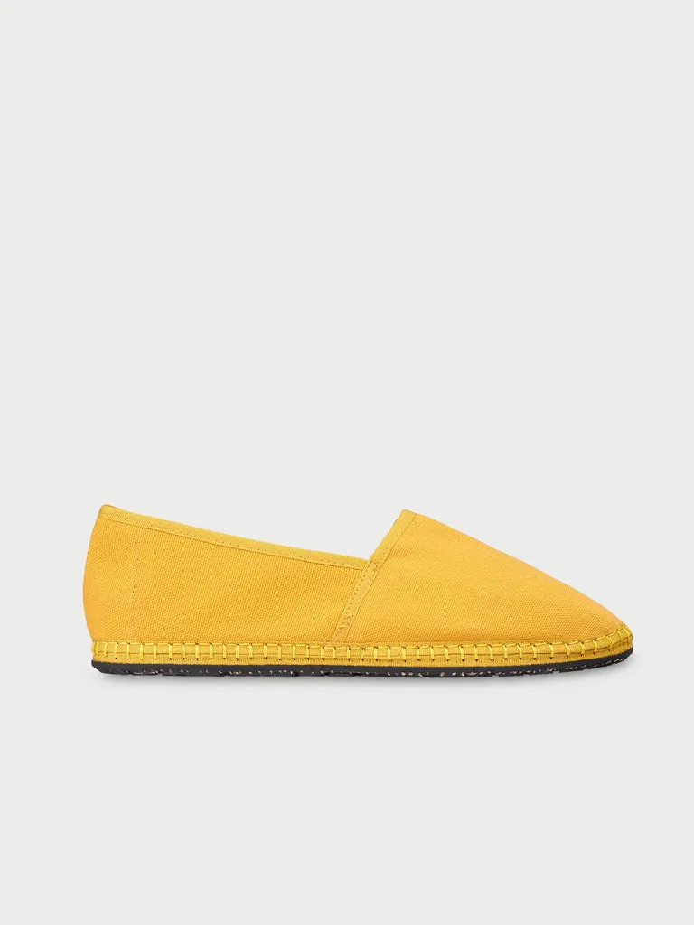 Flagelus Gabriel espadrile galbene din in