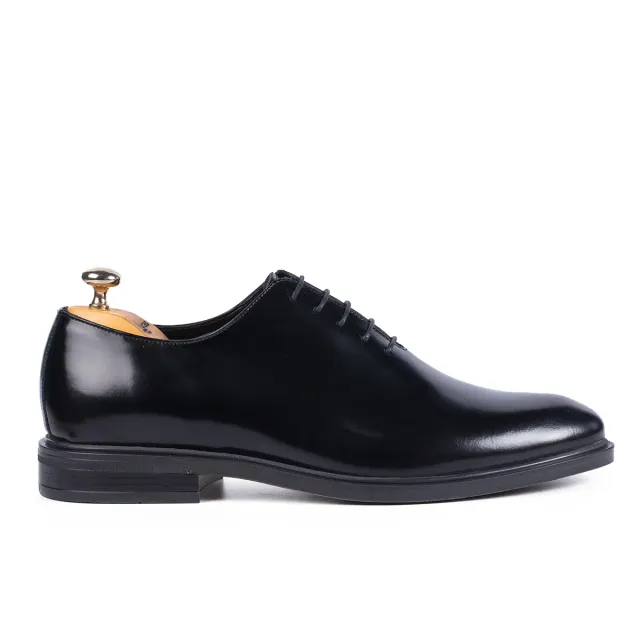 Lucas Shoes Elegant 900 pantofi barbati negru lac mat piele