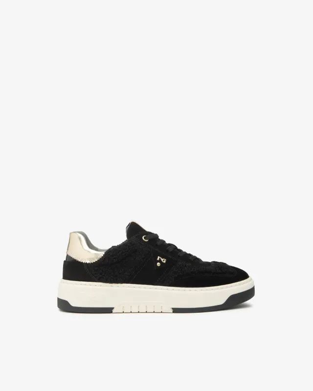 NeroGiardini sneakers damă piele întoarsă memory