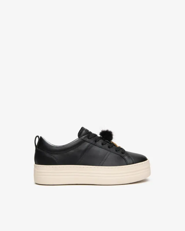NeroGiardini Sneakers dama piele platforma 40 mm