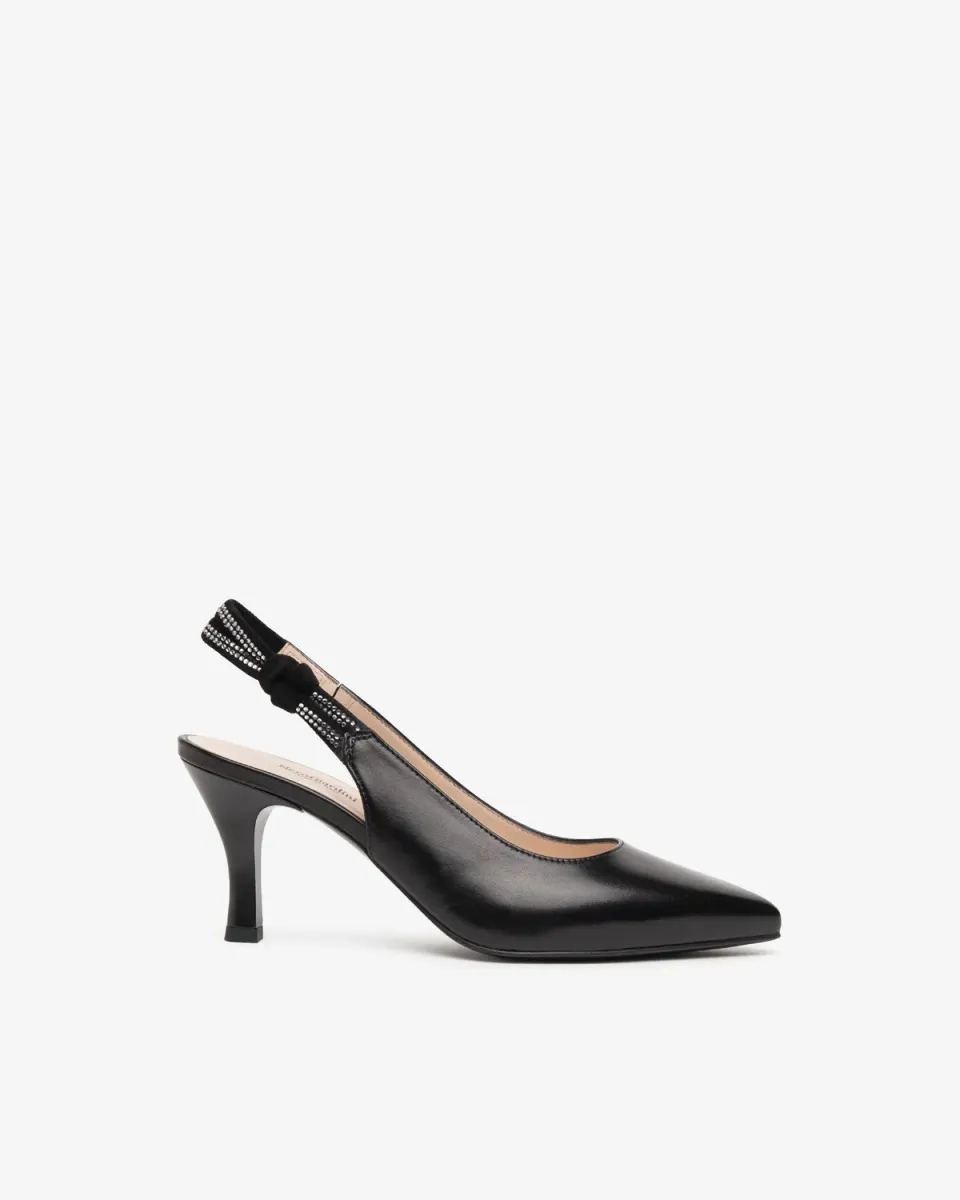 NeroGiardini Premium Collection pantofi slingback piele