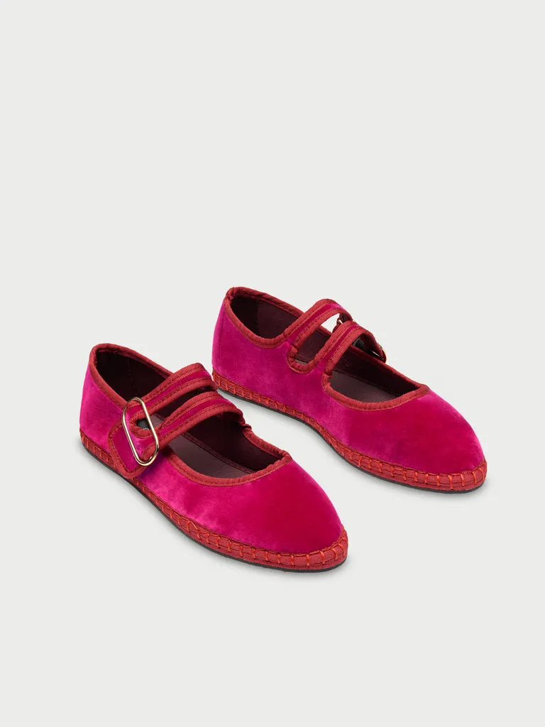 Flagelus Matilda Plum pantofi mary jane fuchsia