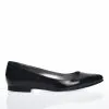 Catinca Shoes ST NL balerini dama negru lac piele naturala