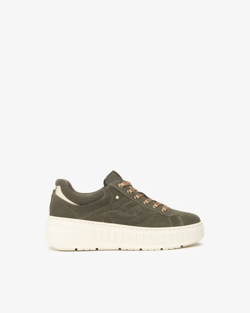 NeroGiardini Sneakers Damă Velur Piele Textil