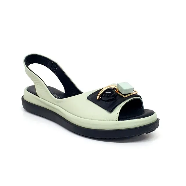 Catinca Shoes D30-217VN sandale damă vernil piele