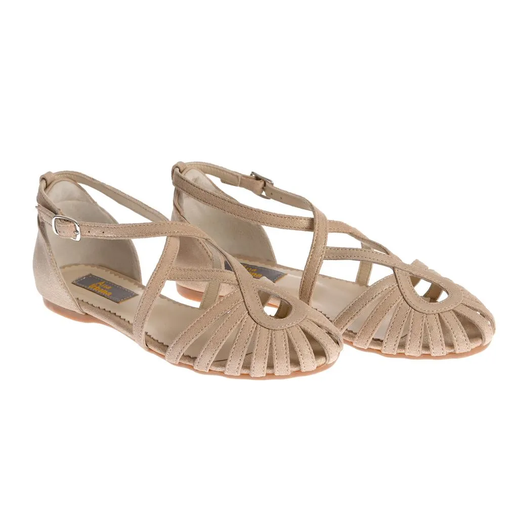 Ana Urbana Shoes Toronto sandale auriu deschis