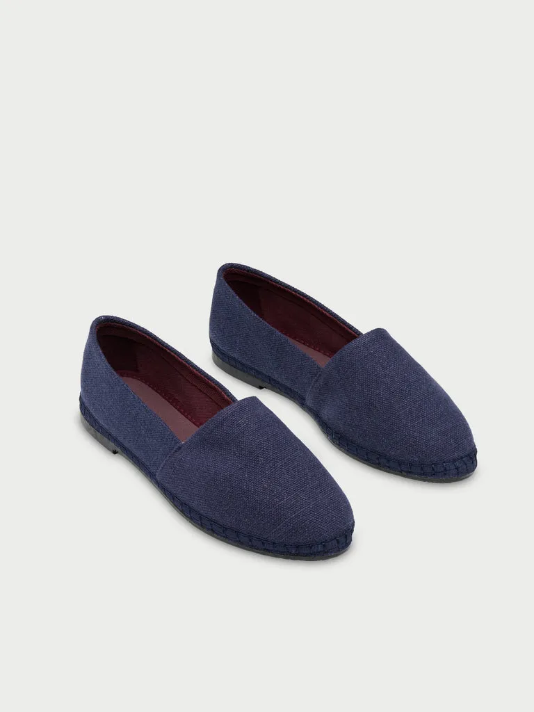 Flagelus Fawley papuci bleumarin din in