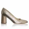 Catinca Shoes R11 AU pantofi dama piele naturala auriu