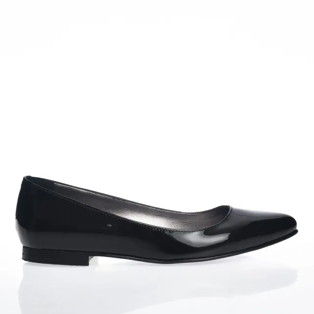 Catinca Shoes ST NL balerini dama negru lac piele naturala