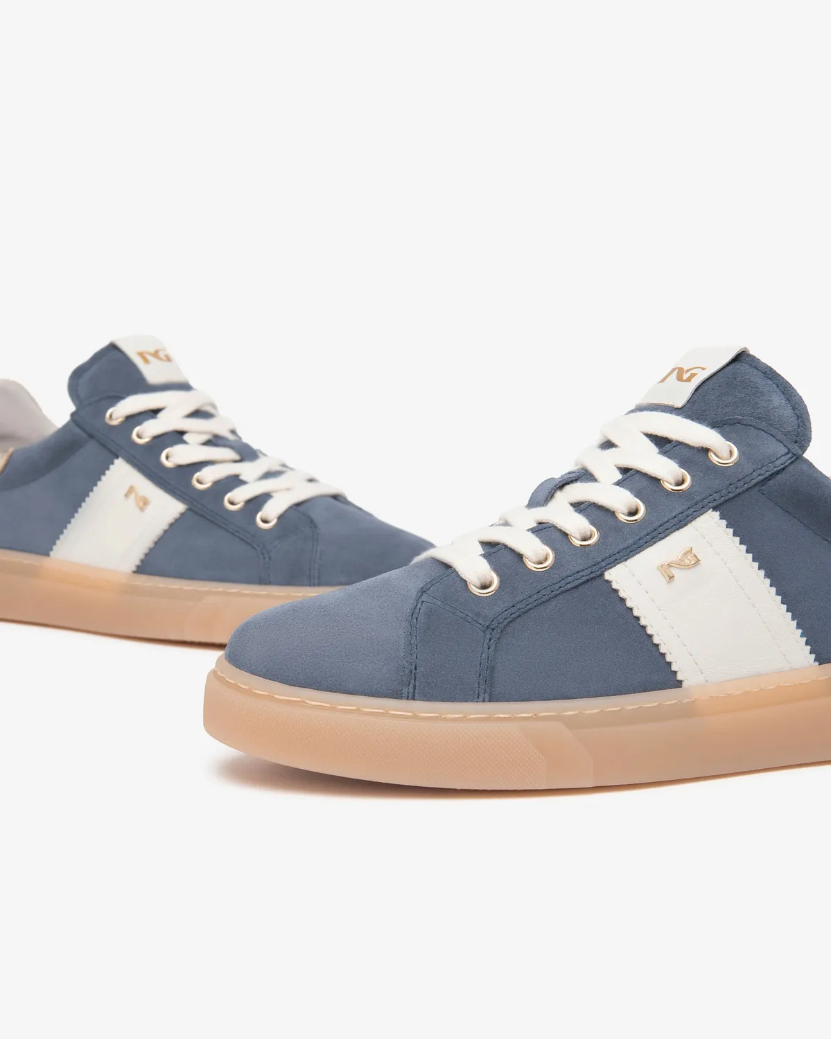 NeroGiardini sneakers dama piele intoarsa DryGo vara