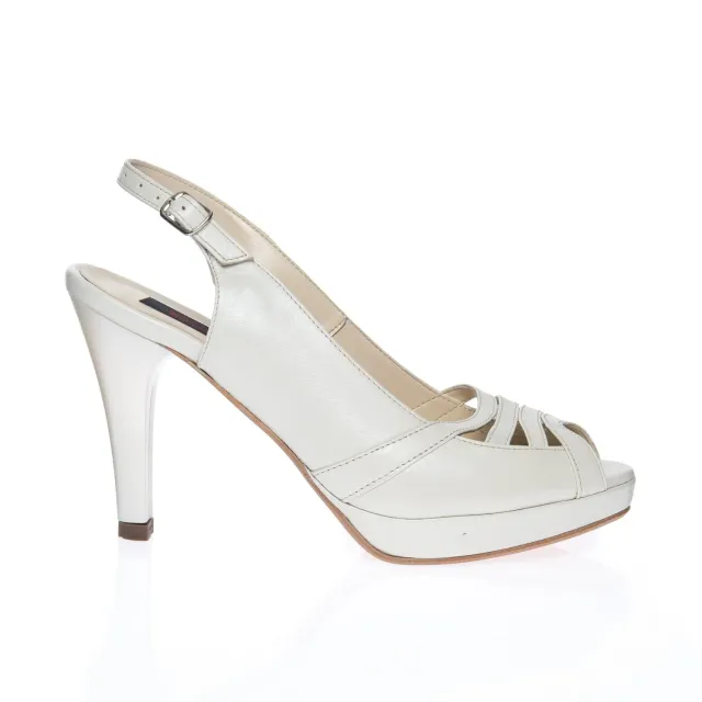 Catinca Shoes 025 BS sandale dama piele bej sidef