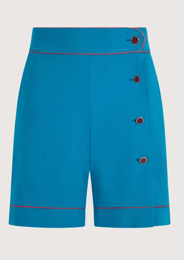 Flagelus Golf Blue pantaloni scurți albaștri damă