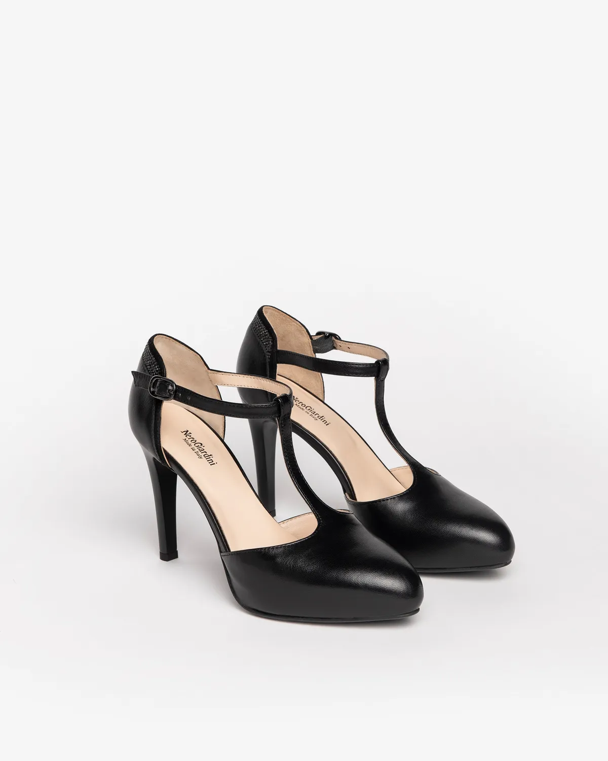 NeroGiardini pantofi piele dama decupati elegant